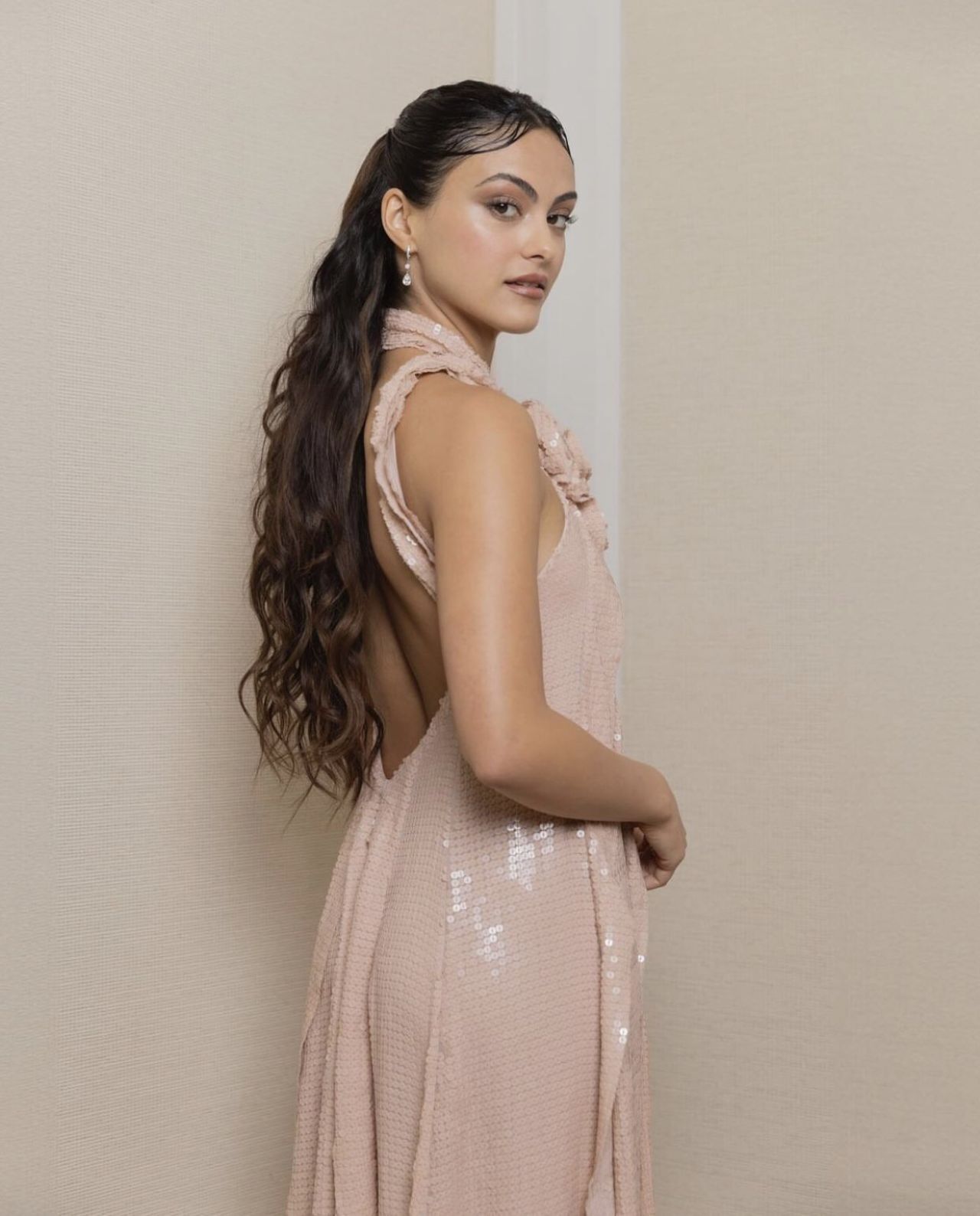 Camila Mendes at Met Gala Photoshoot 2024 May3